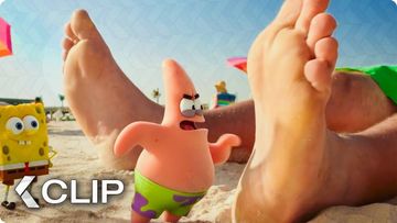 Image of Big Human Feet Movie Clip - The SpongeBob Movie: Sponge Out of Water (2015)