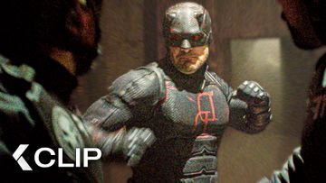 Image of Daredevil Knocks Two Guards Down Scene - DAREDEVIL: BORN AGAIN Season 2