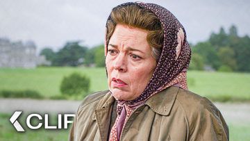 Image of Elizabeth Shares The Burden of the Crown - THE CROWN Clip | Olivia Colman