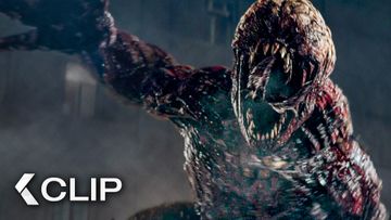 Image of Giant Licker Pursues Survivors In Moscow - RESIDENT EVIL: Retribution Clip (2012) Milla Jovovich