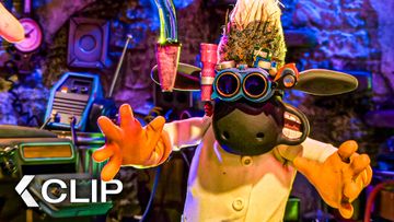 Image of Crazy Sheep Scientist - SHAUN THE SHEEP: The Beast of Mossy Bottom Clip