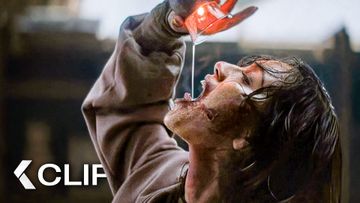 Image of Hot Wax Drink Unleashes Her Demons Scene - EVIL DEAD BURN