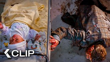 Image of Van Damme’s WILD Reaction after Saving the Babies - DOUBLE TEAM Clip