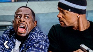 Image of Gun Fights and Train Bites Scene - Bad Boys 2 (2003) Will Smith, Martin Lawrence