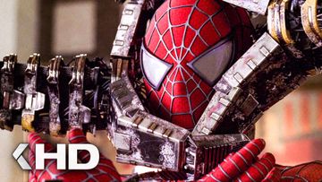 Image of Spider-Man vs. Doctor Octopus Bank Fight Scene - SPIDER-MAN 2 (2004)