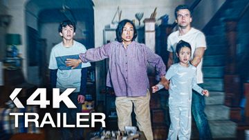 Image of Prisoners In Their Own Home - THE LAST HOUSE Trailer (2026) Greta Lee, Wagner Moura