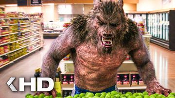 Image of Werewolf Attack In A Supermarket Scene - GOOSEBUMPS (2015)