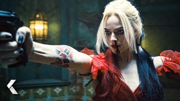 Image of Harley Quinn's Escape Scene - THE SUICIDE SQUAD (2021)