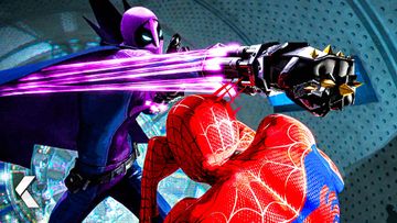 Image of Spider-Man vs. Green Goblin And Prowler Scene - Spider-Man: Into The Spider-Verse (2018)