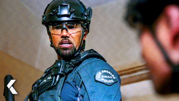 Image of Deacon Gets Shot by Cartel Member - S.W.A.T. | Shemar Moore, Jay Harrington (Season 1 Episode 8)