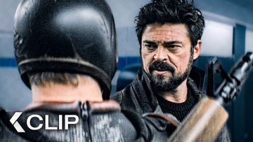 Image of Butcher vs. Gunpowder Fight Scene - THE BOYS Clip