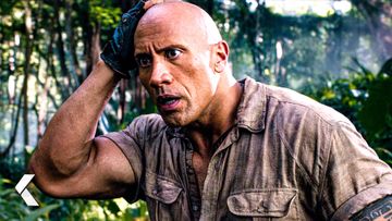 Image of Getting Sucked Into The Game Scene - Jumanji: Welcome to the Jungle (2017) The Rock, Kevin Hart