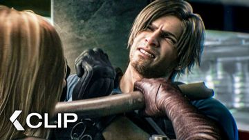 Image of Leon Struggles to Counter Maria’s Brutal CQC Combo - RESIDENT EVIL: Death Island Clip