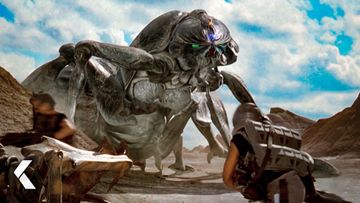 Image of The Bug Fight In The Desert Scene - Starship Troopers (1997)