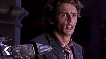 Bild zu Harry conoce Doc Ock + escena de casa en llamas - El Hombre Araña 2 (Tobey Maguire)