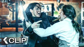 Image of Eve DESTROYS German Cook - Fight Scene - JOHN WICK: Ballerina