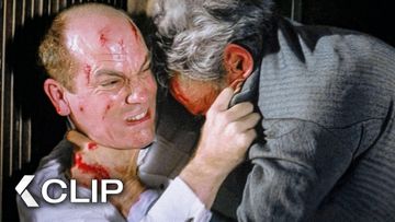 Image of Secret Service Agent vs. Ex-CIA Assassin in an EPIC Elevator Fight - IN THE LINE OF FIRE Clip