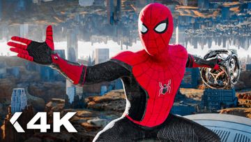 Image of Every Time Reality Starts Breaking Around SPIDER-MAN | Tom Holland
