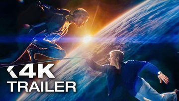 Image of Human Torch Loves Silver Surfer - THE FANTASTIC FOUR: FIRST STEPS New Official Teaser Trailer