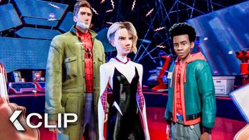 Image of Miles rencontre des Spider-Héros d'autres Univers - SPIDER-MAN: New Generation Clip