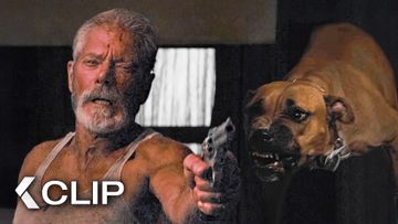 Image of Old Man the Run from a VICIOUS Dog - DON'T BREATHE 2 Clip | Stephen Lang