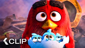 Image of Cómo Red se convirtió en el Héroe del Día - ANGRY BIRDS: La película Clip