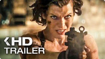 RESIDENT EVIL: THE FINAL CHAPTER CLIP COMPILATION (2016) Sci-Fi, Milla  Jovovich 