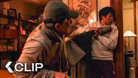 Image of Old Mr. Han DESTROYS His Student In Kitchen Fight Scene - KARATE KID: Legends