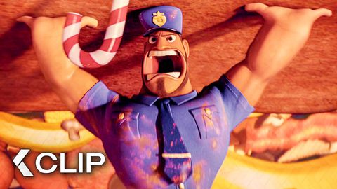 Bild zu El oficial Earl salva Heroicamente a Todos - LLUVIA DE HAMBURGUESAS Clip