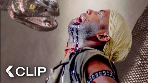 Image of The Hunt Begins Deep Inside the Empty Building - ANACONDA 3: Offspring Clip | David Hasselhoff