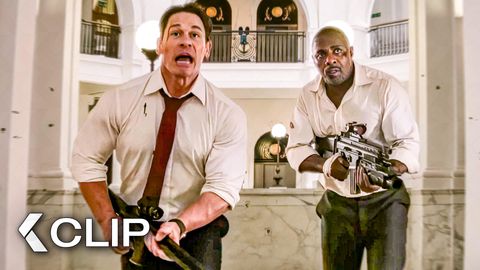 Image of John Cena and Idris Elba Fight Russian Terrorists - HEADS OF STATE Clip