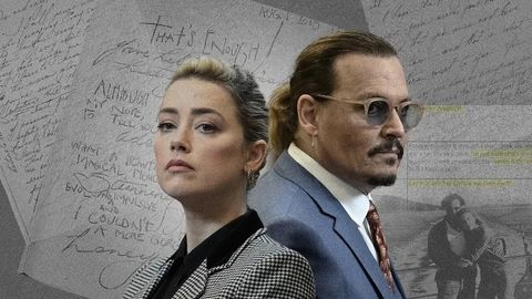 Bild zu Johnny Depp gegen Amber Heard