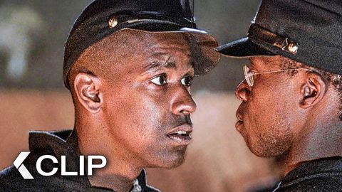 Image of Trip Called Him the White Man’s Doll - GLORY Clip | Denzel Washington, Morgan Freeman