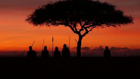 Bild zu Der Weisse Massai Krieger