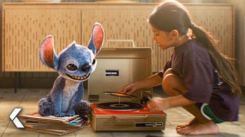 Image of Stitch Enjoys The Music - LILO & STITCH New Behind the Scenes Clip
