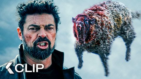 Image of CRAZY Flying Sheeps Attacking - THE BOYS Clip | Karl Urban