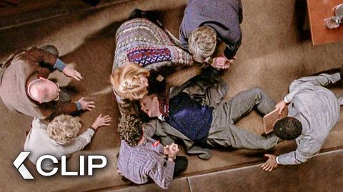 Image of Tom Hanks Collapses in the Middle of the Courtroom - PHILADELPHIA Clip (1993) Denzel Washington