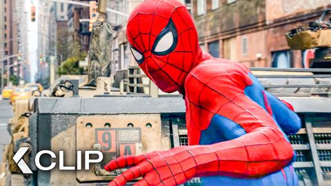Image of Spider-Man vs. Punisher - Tank Chase Scene - SPIDER-MAN 4: BRAND NEW DAY
