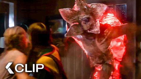 Image of The Demogorgon Attacks The Wheelers Family - STRANGER THINGS Season 5 Clip