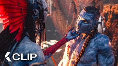 Image of Colonel Quaritch Meets Varang Scene - AVATAR 3: FIRE AND ASH