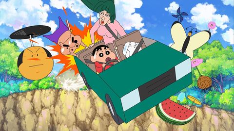 Bild zu Shinchan: Crash! Königreich Kritzel und fast vier Helden