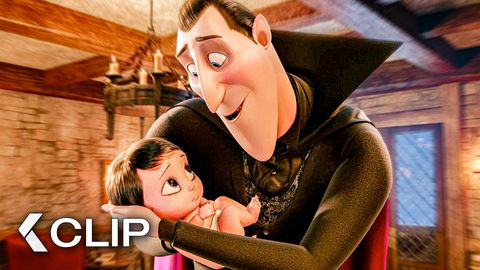 Image of Dracula and his ADORABLE Daughter - HOTEL TRANSYLVANIA Clip