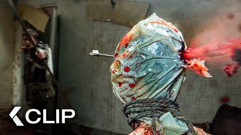Image of Hanging Zombie Gets a HEADSHOT - 28 YEARS LATER Clip (2025)
