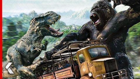 Image of T-Rex vs King Kong! The Best FIGHT SCENES In Movie History