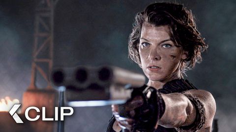 Image of Chaos Hits The Raccoon City Walls - RESIDENT EVIL: The Final Chapter Clip (2016) Milla Jovovich