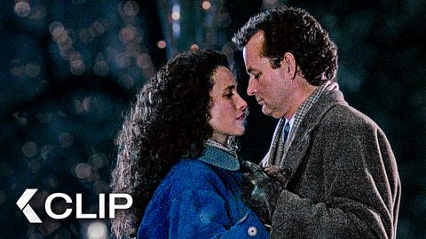 Image of Discovering LOVE in a Time Loop - GROUNDHOG DAY Clip | Bill Murray
