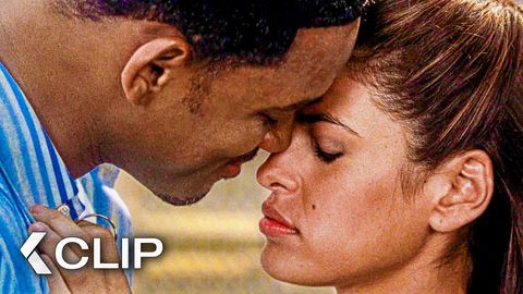 Image of Will Smith and Eva Mendes HOT Kissing Scene - HITCH Clip (2005)