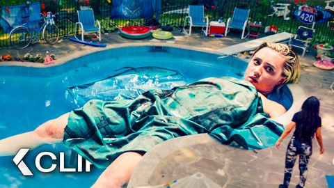 Image of Emma Has a Giant Hangover in the Pool - GEN V Clip