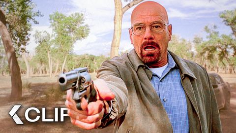 Image of Impulsive Heisenberg Ruthlessly Murders Mike - BREAKING BAD Clip | Bryan Cranston, Aaron Paul