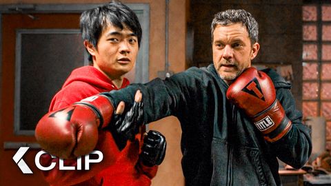 Image of Li Teaches Viktor How to FIGHT for Real - KARATE KID: LEGENDS Clip (2025) Jackie Chan, Ralph Macchio